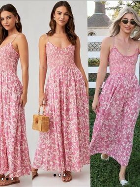 free people luna grace maxi dress Free People NWT Size Large Mixed Floral Luna Grace Maxi Dress NEW